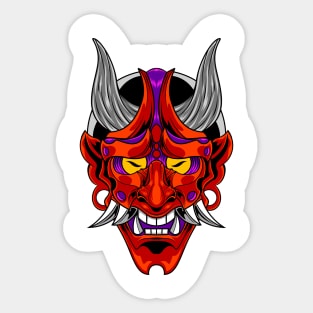 Oni Mask 3.3 Sticker